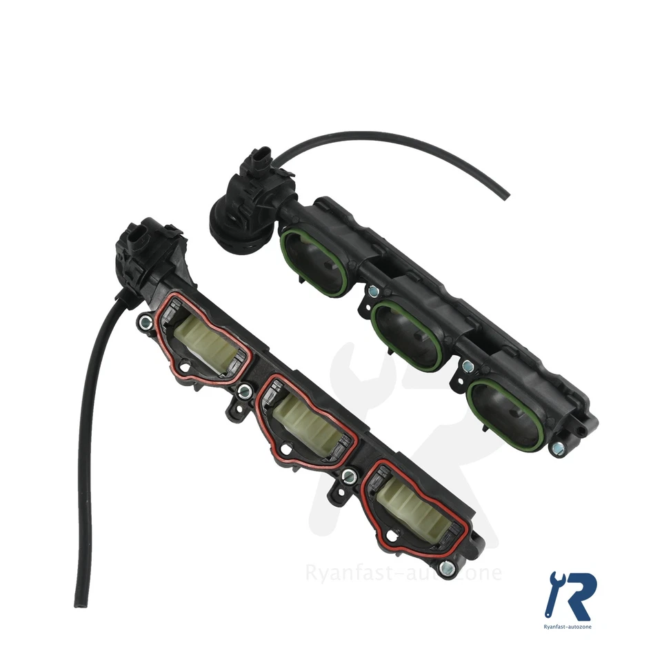 Colectores de admisión izquierdo y derecho para Audi S4 S5 A6 A7 Q5 Q7 VW Touareg 3,0 L 11-15 Foto 4 de 4