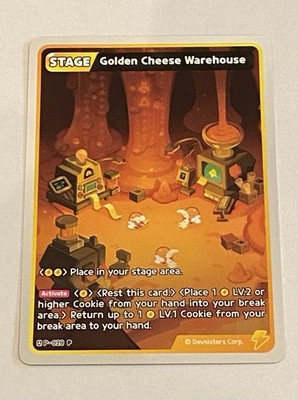 Golden Cheese Warehouse P-028  P Cookie Run Kingdom