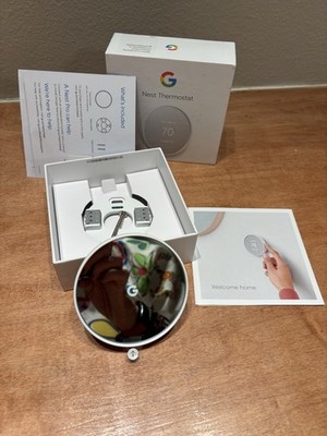 Google Nest Thermostat G4CVZ Nest Genuine Energy Efficient Smart Home Heat Cool