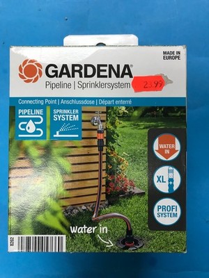 Gardena Art-Nr. 8262 Anschlussdose Wassereinspeisung in Pipeline und Sprinklersy