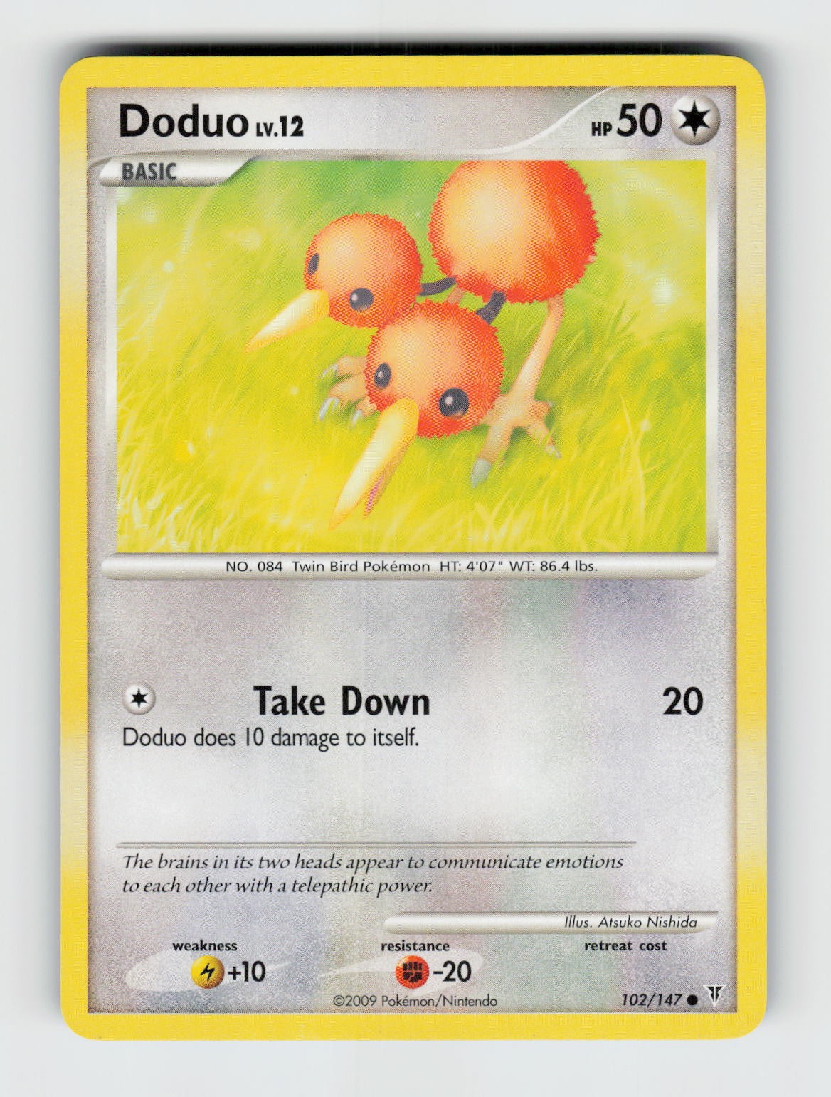 Doduo 102/147 - Pokemon - Supreme Victors - Common - LP
