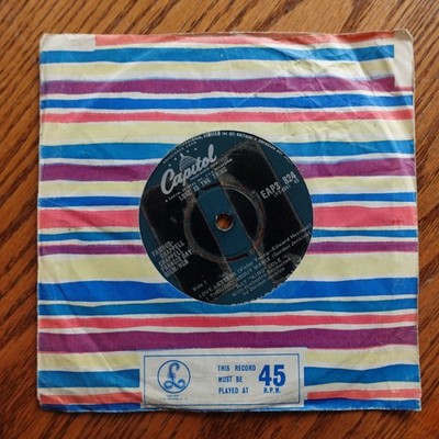 Nat King Cole   Love Is The Thing EP Record 1957 Capitol Jazz 45 RPM