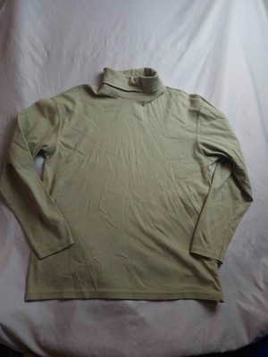 Vtg 90s Liz Claiborne Lizwear Top Womens M Green Earthy Normcore Cozy Layering