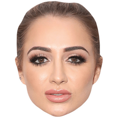 Georgia Harrison (Make Up) Big Head. Larger than life mask.