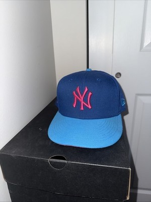 New Era Yankees Fitted Big League Chew Blue Raspberry Size 7 3/8
