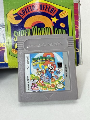 Nintendo Gameboy DMG-01 con Super Mario Land 2 Pak Grigio con extra LEGGI - Foto 3 di 24