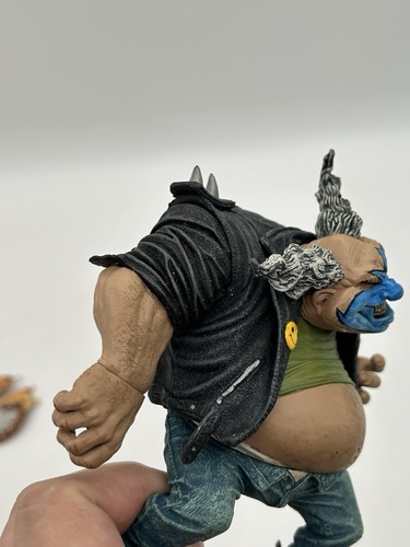 2001 McFarlane Toys Spawn Classic Series 20 Clown IV 5.5" Figure w/ Pizza - Picture 9 of 16