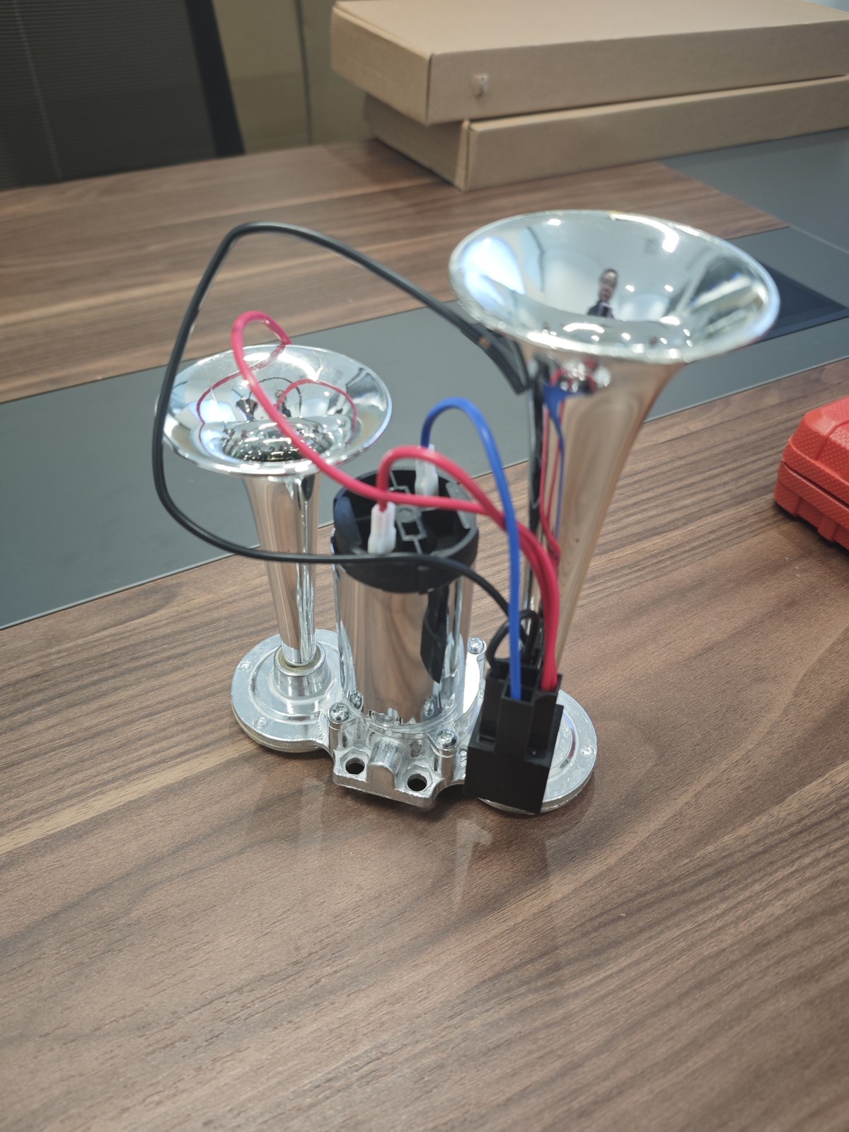 600DB Dual Trumpets Super Loud Car Electric Air Horn Truck Boat Train Speaker US