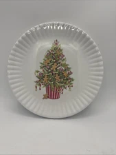 Mary Lake-Thompson Holiday Melamine Plates Set Of 4 ME0448 By One Hundred 80 Deg