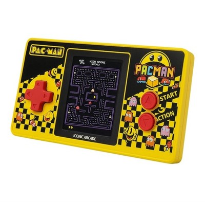 PAC-MAN Retro Handheld Konsole mit 3 integrierten Spielen Arcade Klassiker