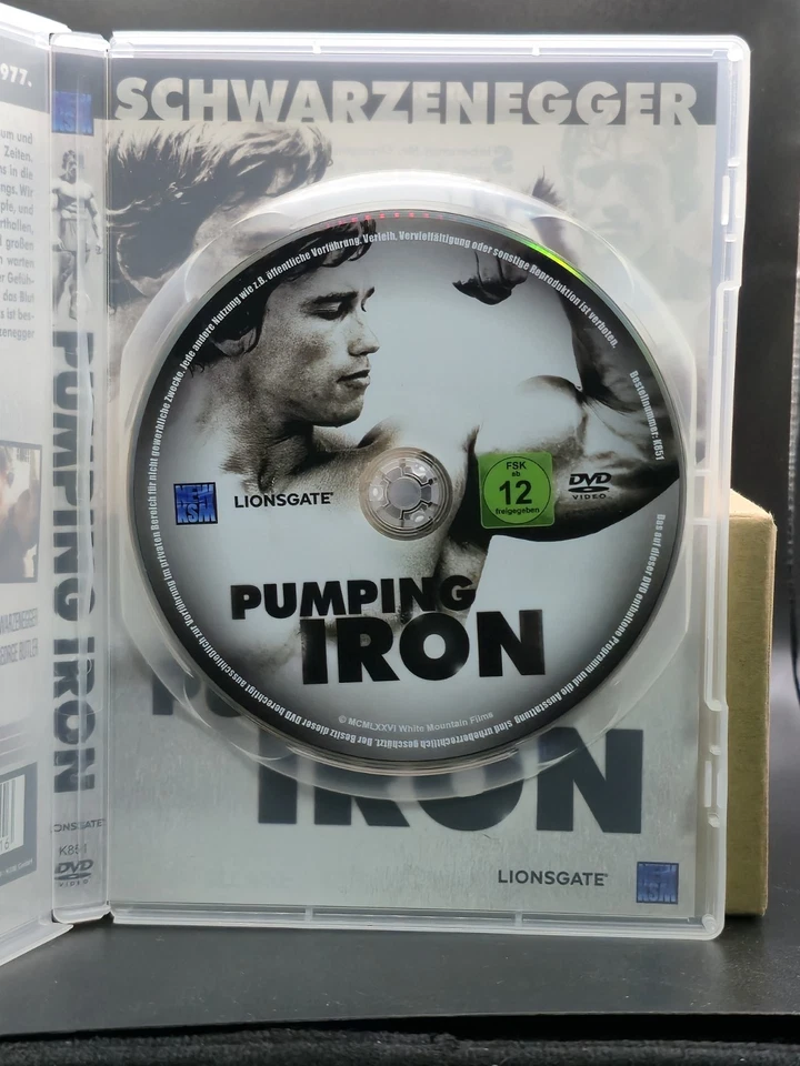 Arnold Schwarzenegger Pumping Iron DVD - Body Building Sehr Gut - Bild 3 von 3