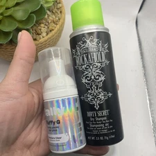 Hally Fluffy G Foamy Glazey Hair Gloss Premiere Clear Shine 30ml And Dry Shampoo