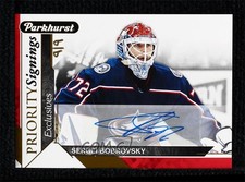 2018 Parkhurst Priority Signings Exclusives 9/9 Sergei Bobrovsky #PS-SB Auto 2a8