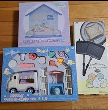 Sumikko Gurashi Toy Set with Clock, Hot Sandwich Maker  Park Scene Unused