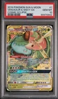PSA 10 2019 POKEMON SUN & MOON #1 VENUSAUR & SNIVY GX COSMIC ECLIPSE Tag Team