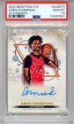 2022-23 Topps Overtime Inception AMEN THOMPSON AUTO Autograph RC 31/199 PSA 10