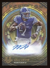 2022 Bowman University Inception Prospect Autograph Will Levis #BIA-WL Gold