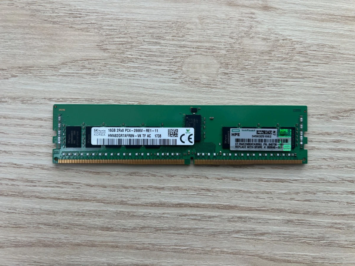 HP DDR4 SDRAM 16 GB Capacity per Module Memory (RAM) for sale | eBay