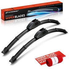 A-Premium 2x Front 16" & 16" Windshield Wiper Blades for Jeep Wrangler JL Dodge