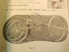 Wade Rain POWEROLL Wheel Line Irrigation System Instruction Manual  # 50 47 40