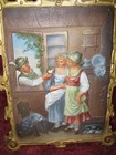 Antique Victorian Bradley & Hubbard #1815 cast iron wall plaque/table picture — photo 8