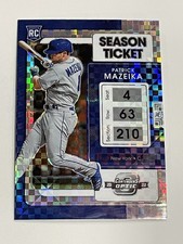 2022 Chronicles Baseball Optic Building Blocks - Patrick Mazeika RC - Mets