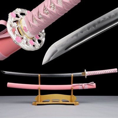Battle Ready Japanese Samurai Katana Sword T10 Steel Clay Tempered Real Hamon