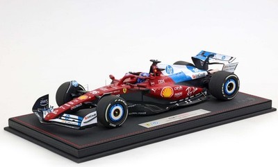 Ferrari SF-25 F1 2025 Miami GP Special Livery Charles Leclerc in 1:18 scale w/ L