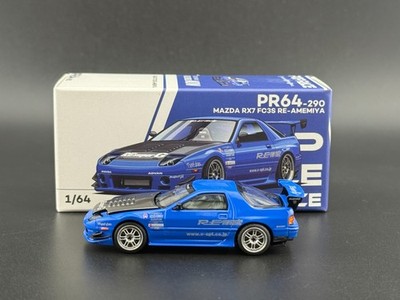 Pop Race Mazda RX7 FC3S RE-Amemiya Blue 640290 1/64 | eBay