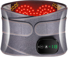 Lower Back Massager with Heat, Heating Pad for Back, Stomach Heating Pad, Waist