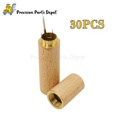 30PCS Self-Threading Stainless Steel Needles Opening Sewing Darning Needles