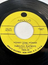 The fabulous playboys Honkey Tonk Woman 760A-45 1961 Northern Soul