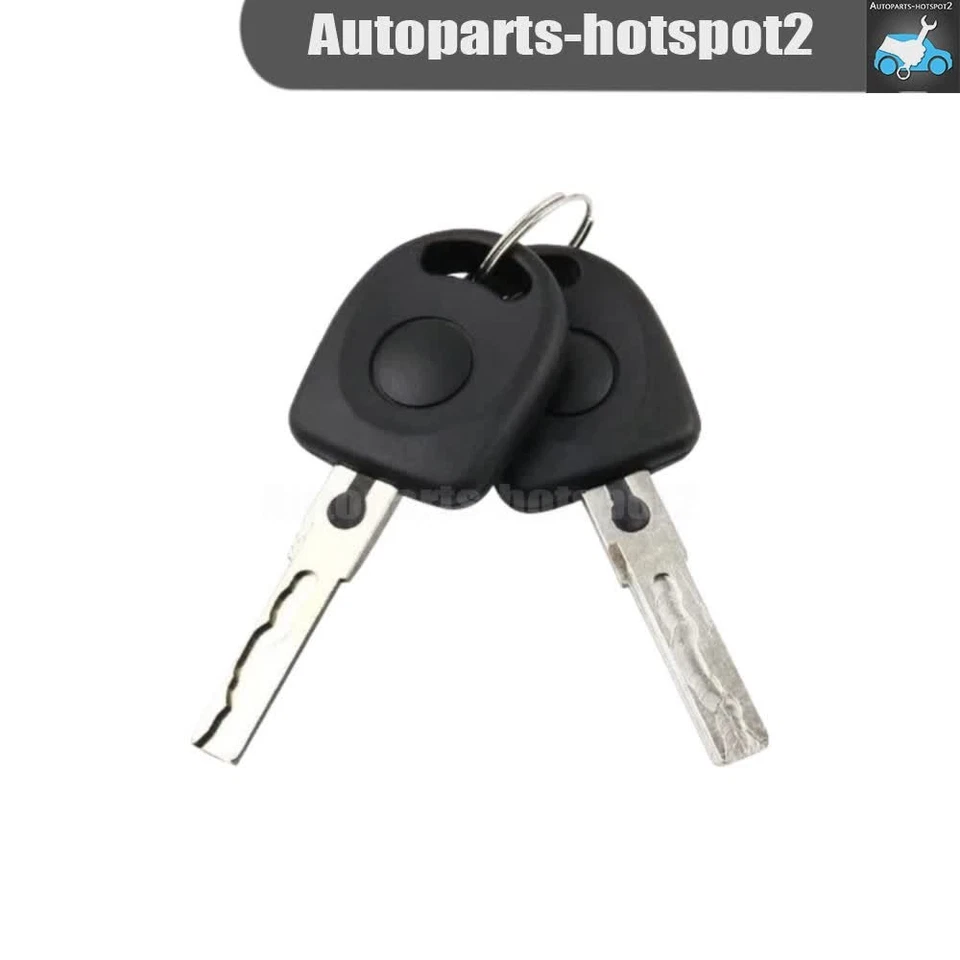 Ignition Lock Cylinder Assembly With Key Shells for 4B0905851P 99-05 VW Jetta - Imagem 4 de 4