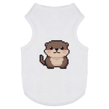 'Retro Game Style Otter' Pet Dog / Cat T-Shirt (PT060841)