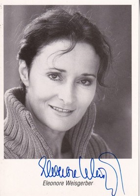 Autogramm - Eleonore Weisgerber