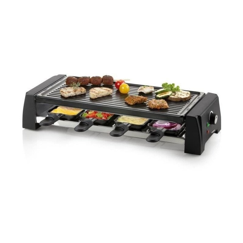 Appareil à raclette 8 personnes DOMO DO9189G nettoyage facile gril