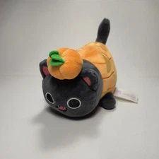 Aphmau Meemeows Litter 1 Pumpkin Cat Chase 6” Plush Stuffed Animal Toy Halloween