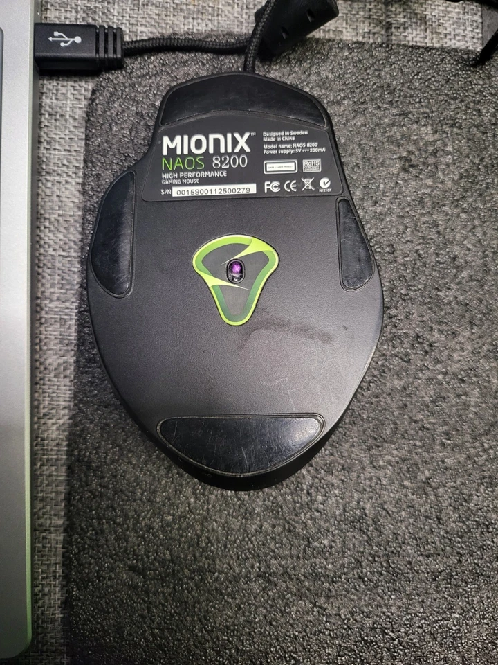 Mionix NAOS 8200 HIGH PERFORMANCE GAMING MOUSE. - Image 4 of 4
