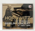 VLADIMIR HOROWITZ - the legendary berlin concert 1986 - SONY 2xCDs NM