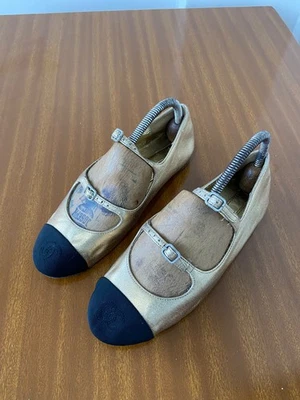 CHANEL Mary Jane Flats for Women with Upper Leather for sale | eBay