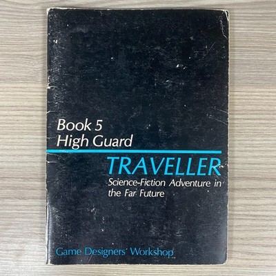 Traveller Buch 5 High Guard 1980 Game Designers' Workshop Science-Fiction Buch