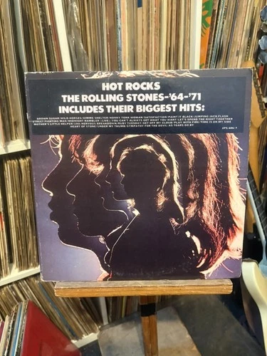 Rolling Stones - Hot Rocks Vinyl LP Record (1964-1971) 2xLP VG+ Classic Rock VG+