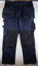 Blaklader Craftsman Work Trousers Model 1555 (Navy/Black, 34S) BNWT RRP £97