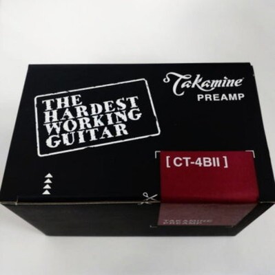 Takamine CT4-BII Acoustic Guitar Preamp EQ Tuner Pickup System