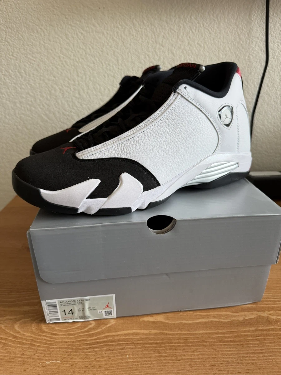 Preços baixos em Jordan 14 Retro Black White | eBay