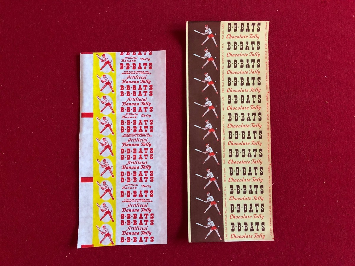1950/60's, B*B*BATS, Candy Display Boxes & 