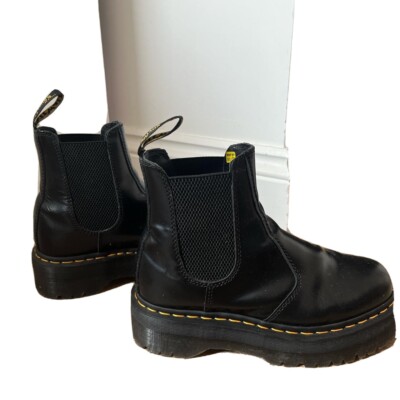 Dr Martens Platform Chelsea Boots UK