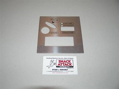 VENDO SODA VENDING MACHINE 511, 576, 720, 721 & 840 - COIN INSERT BEZEL DECAL