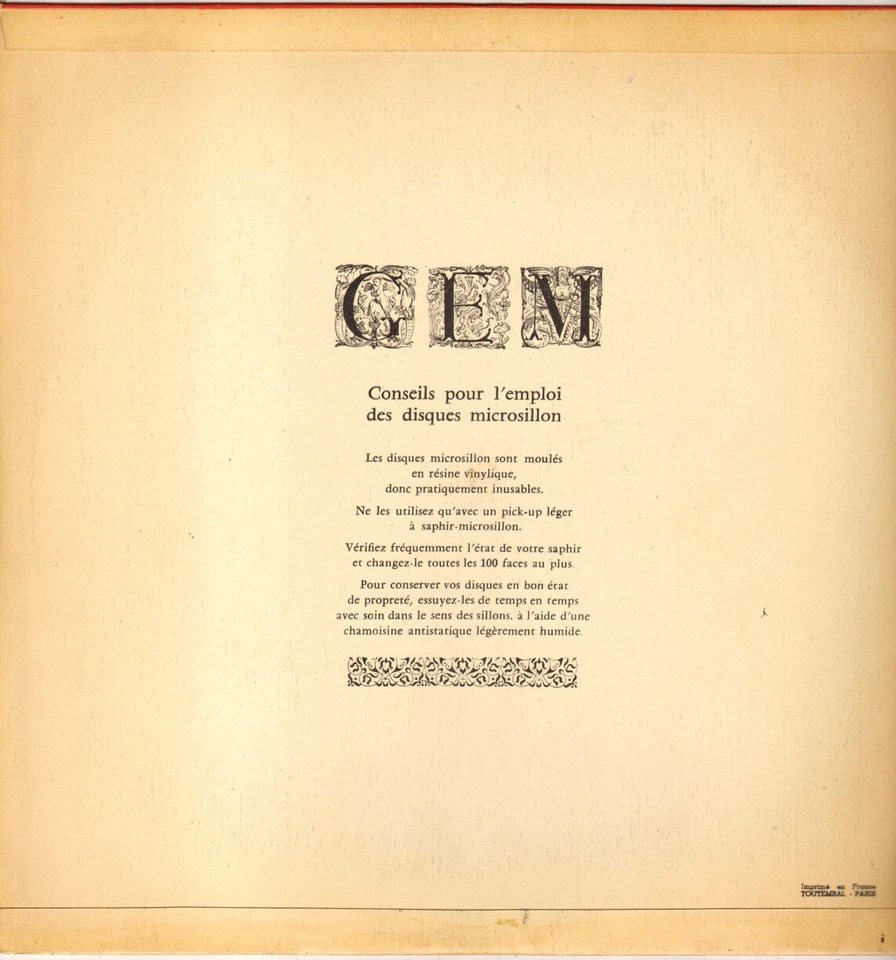 BERNARD VITET "SURPRISE-PARTIE D" BE BOP LATIN JAZZ LP 1957 GEM 53 - Photo 2/3