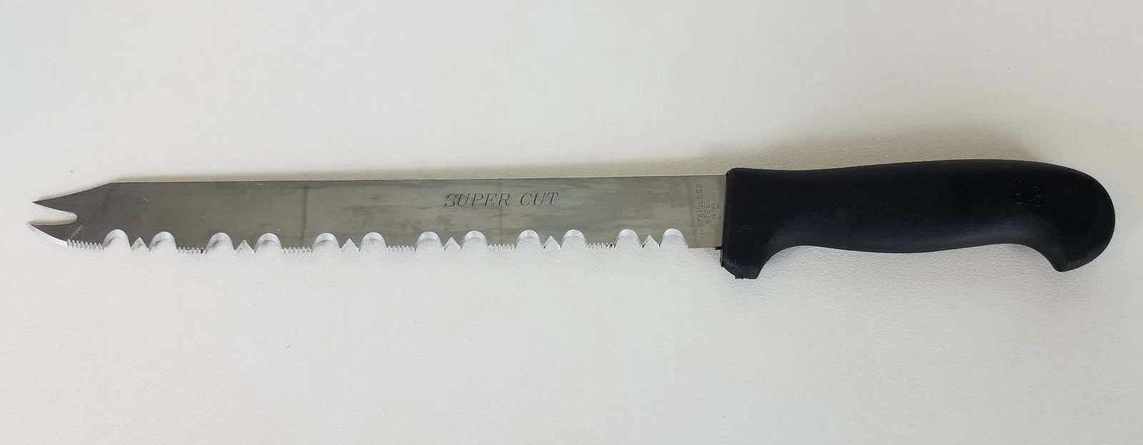 SUPER CUT HI - STAINLESS Aggressive Serrated Knife 14.625 inch long - Japan